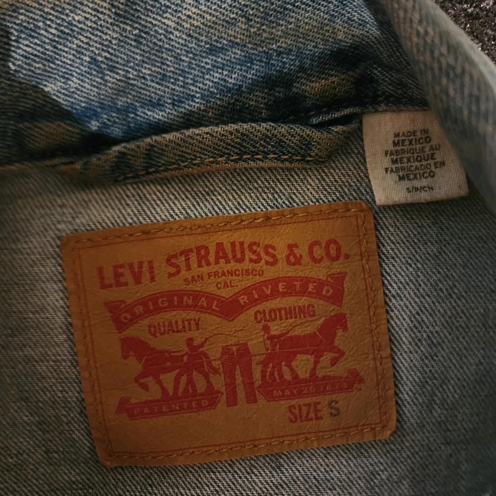 Levis Bleached Jacket - image 2